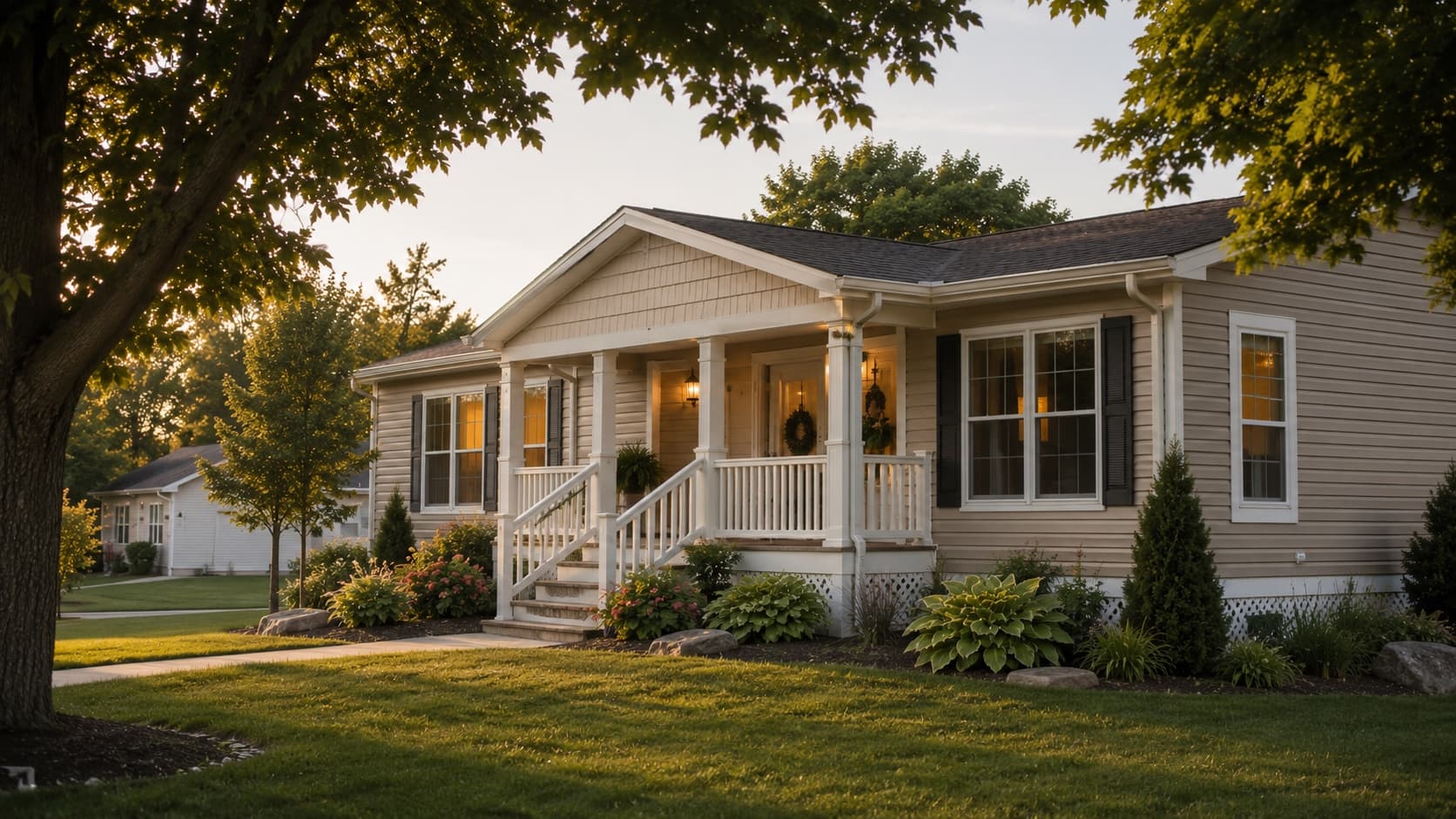 New Parkland Series modular home installed on a residential lot in Ontario
