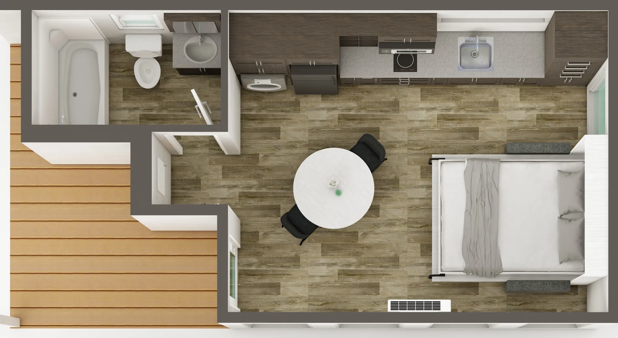 Flat 26 (ADU2814) 3D view