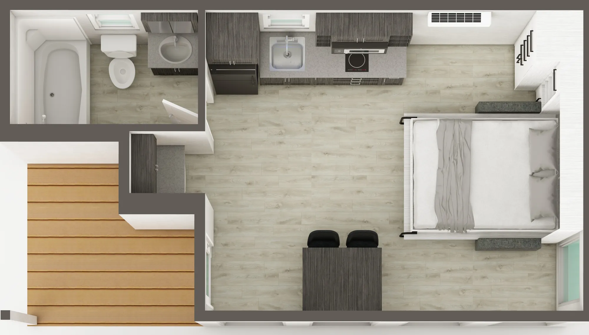 Studio 26 (ADU2614) 3D view