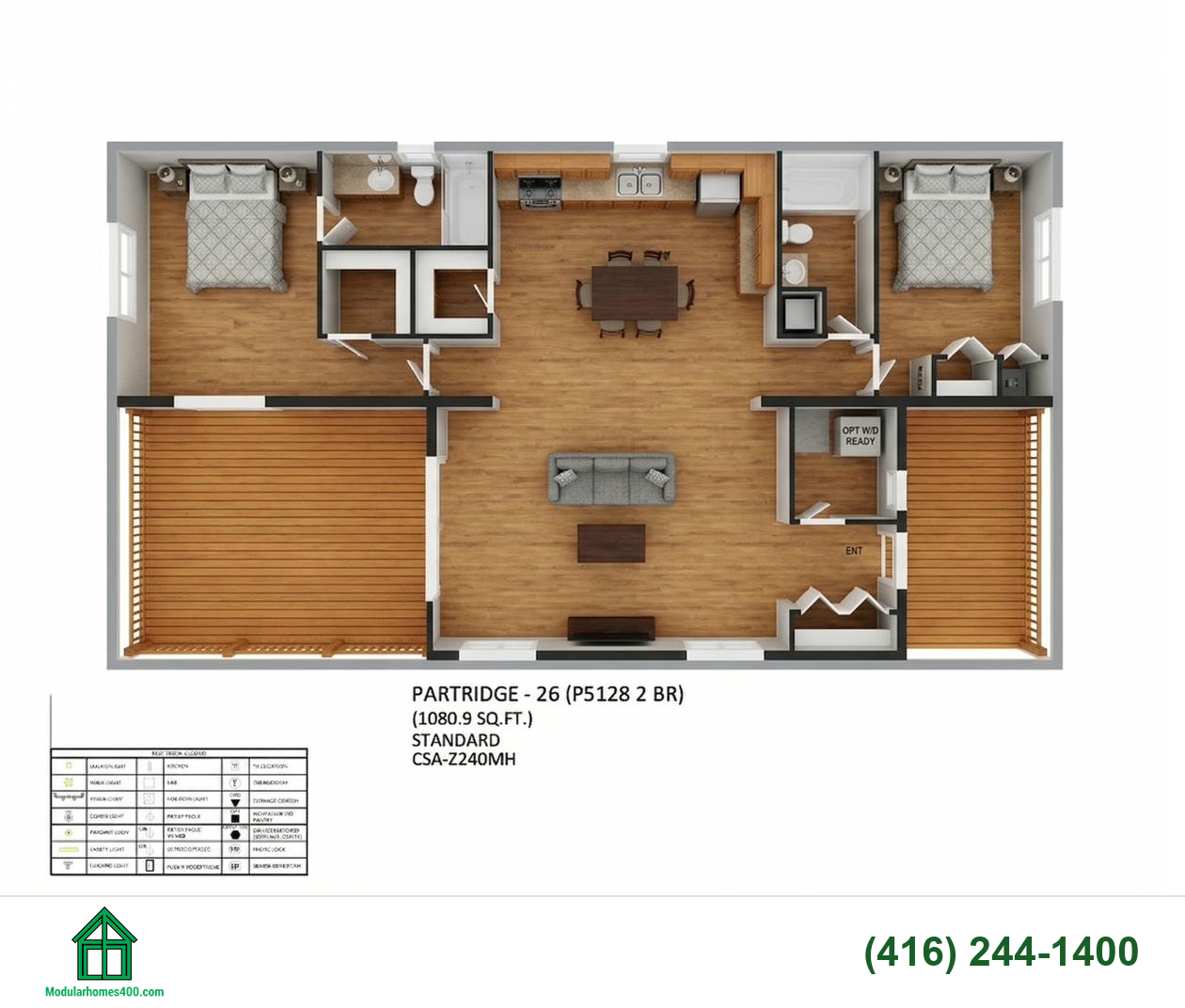 Partridge floor plan