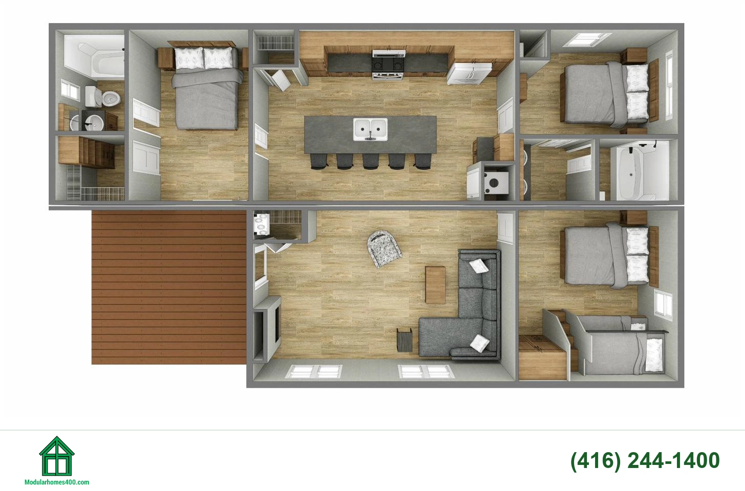 Ponoka floor plan
