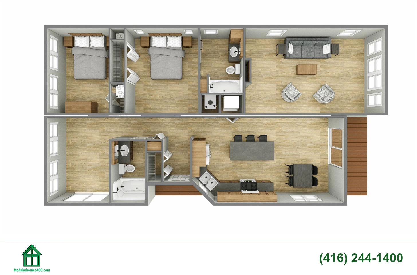 Prescott floor plan